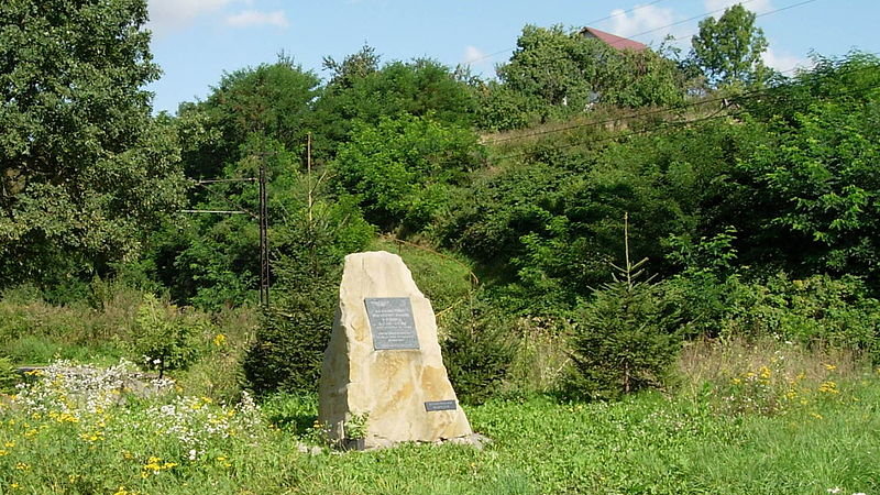 Obelisk upamiętniający katastrofę kolejową
