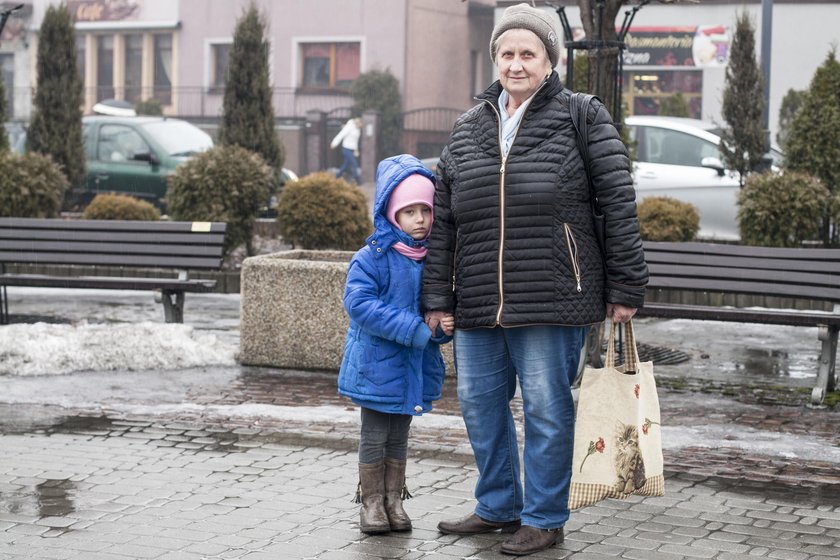 Agnieszka Hajduczek (65 l.), babcia Ewy (5 l.) z Rydułtów