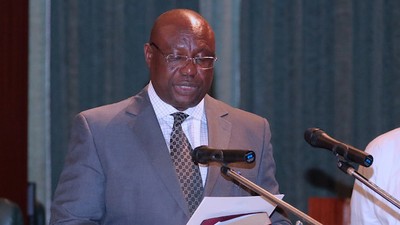 Mr Festus Okoye, INEC National Commissioner and Chairman Information and Voter Education 