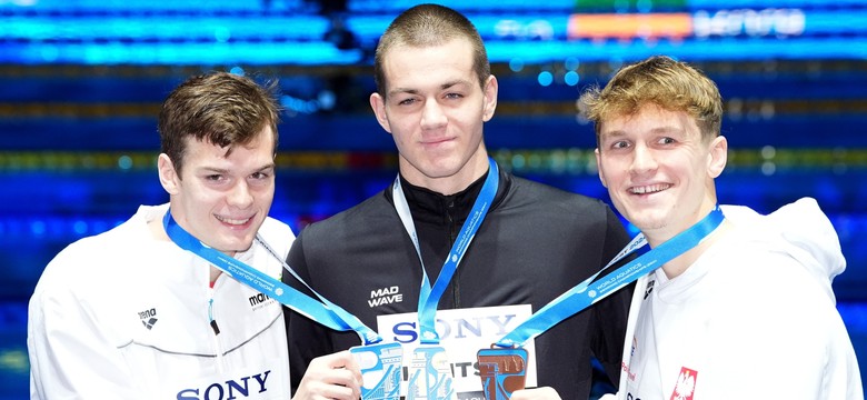 Kacper Stokowski pobił rekord Polski i stanął na podium mistrzostw świata w pływaniu
