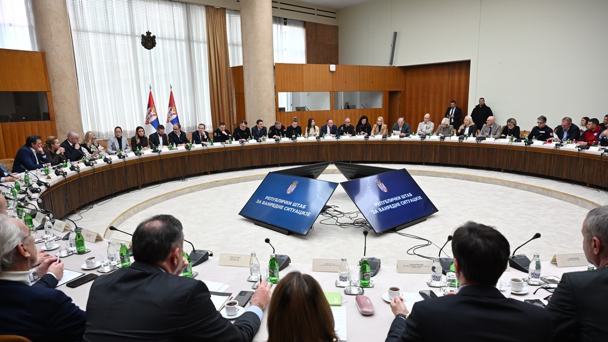 Sednica Štaba za vanredne situacije