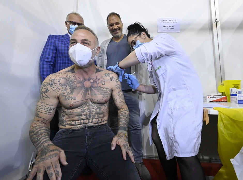 Đanluka - Vakcinacija