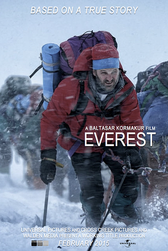 <strong>Wrzesień</strong>
<br><br>
<strong>Everest, reż. Baltasar Kormákur</strong>
<br><br>
To oparty na prawdziwych wydarzeniach thriller, którego akcja dzieje się w 1996 roku podczas zdobywania najwyższej góry świata. Członkowie wyprawy muszą zmierzyć się z ekstremalnymi warunkami pogodowymi. Polska premiera odbędzie się 18 września 2015.