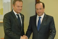 BELGIA BRUKSELA SZCZYT UE TUSK HOLLANDE