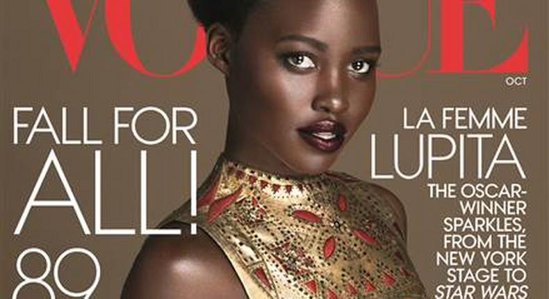 Lupita Ntong'O lands her second Vogue cover for the October 2015 issue