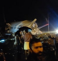 Súlyos légikatasztrófa: 191 emberrel a fedélzetén szenvedett balesetet az India Express repülőgépe