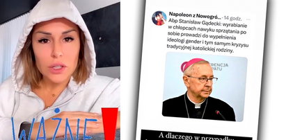 Blanka Lipińska wyśmiała słowa arcybiskupa. "Panie Stasiu kochany..."