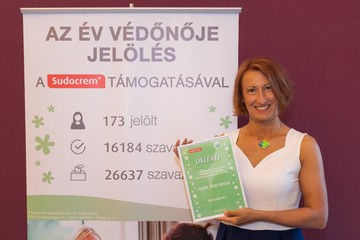 Gyuk Mariann, az év védőnője