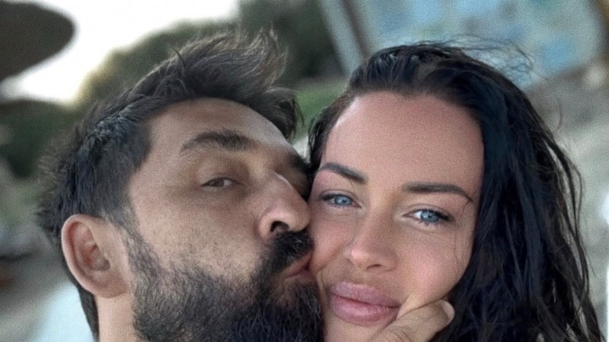 Ognjen Amidžić sa ženom