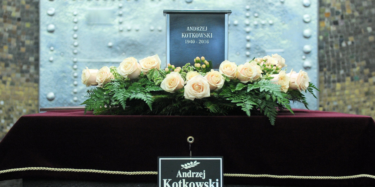 Pogrzeb Andrzeja Kotkowskiego