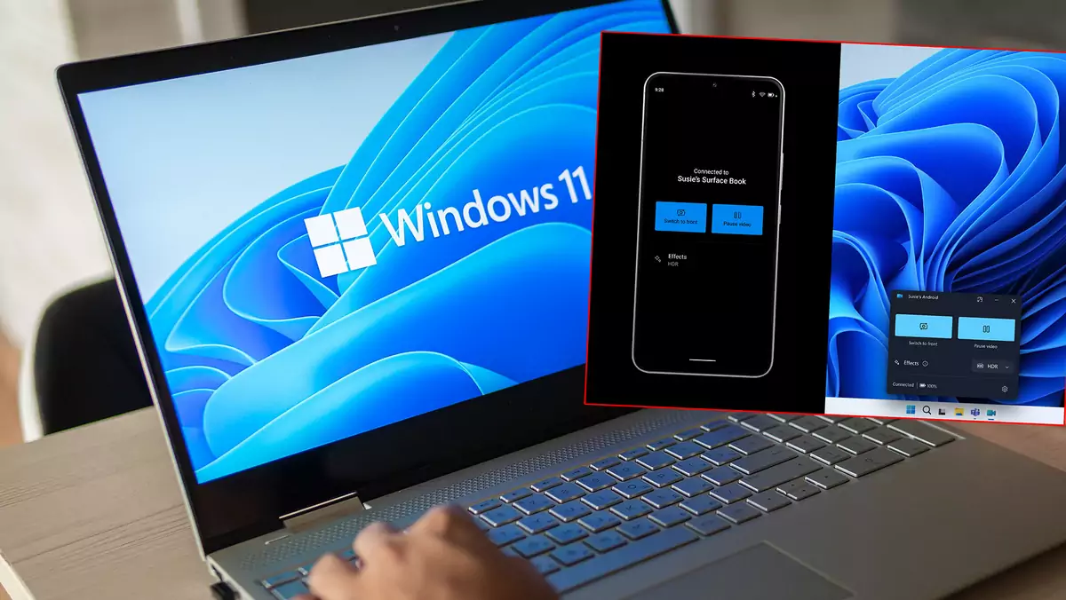 Windows 11 pozwoli używać smartfona jako kamery