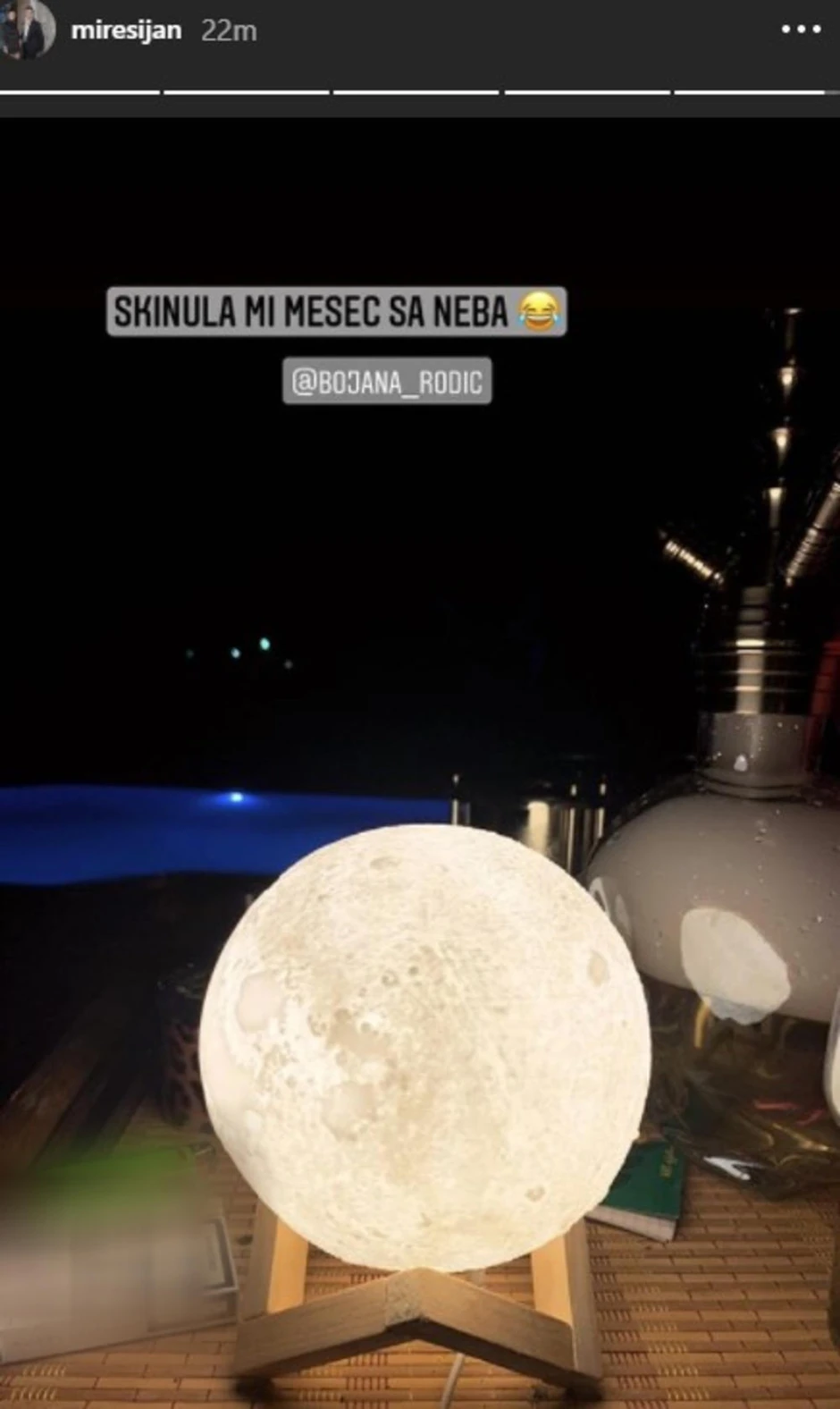 Mirko Šijan, poklon od Bojane