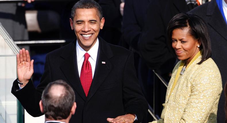 barack obama inauguration oath of office