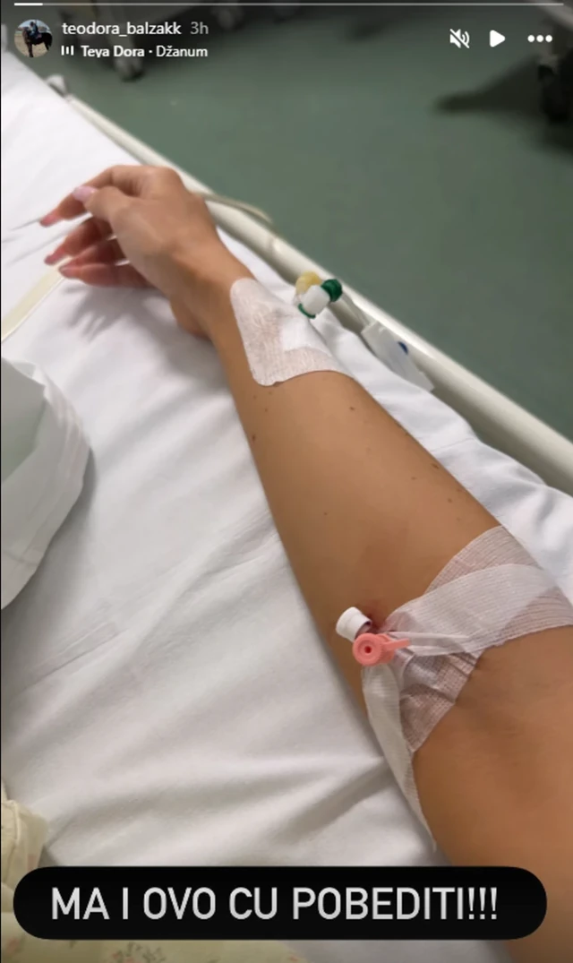 Bivša zadrugarka ČETIRI GODINE PROVELA IZA REŠETAKA, danas objavila jezivu sliku iz bolničkog kreveta: "I OVO ĆU POBEDITI" (FOTO)