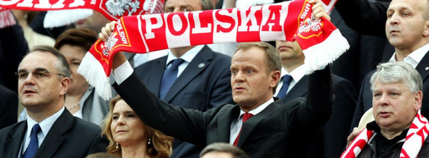 Premier Donald Tusk z żoną Małgorzatą