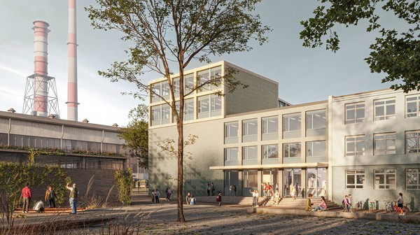 W konkursie na opracowanie projektu przebudowy i rozbudowy „Trójki, do którego zgłoszono 13 prac, zwyciężyła koncepcja przygotowana przez pracownię CH+Architekci. 