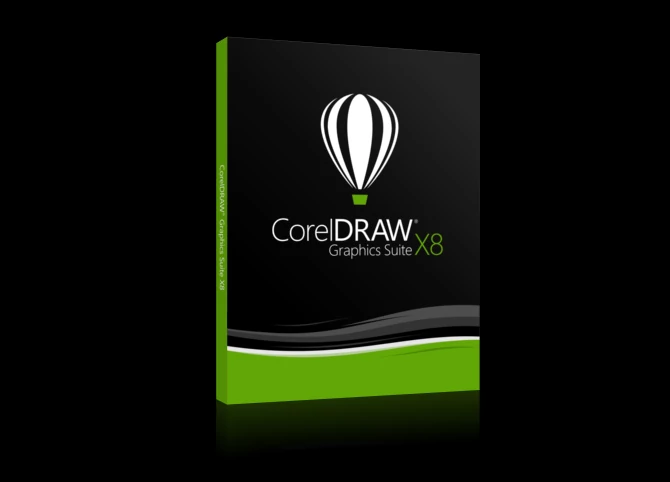 CorelDRAW Graphics Suite X8 - pudełko