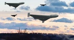 Dron spadł na pole. Policja w stanie gotowości