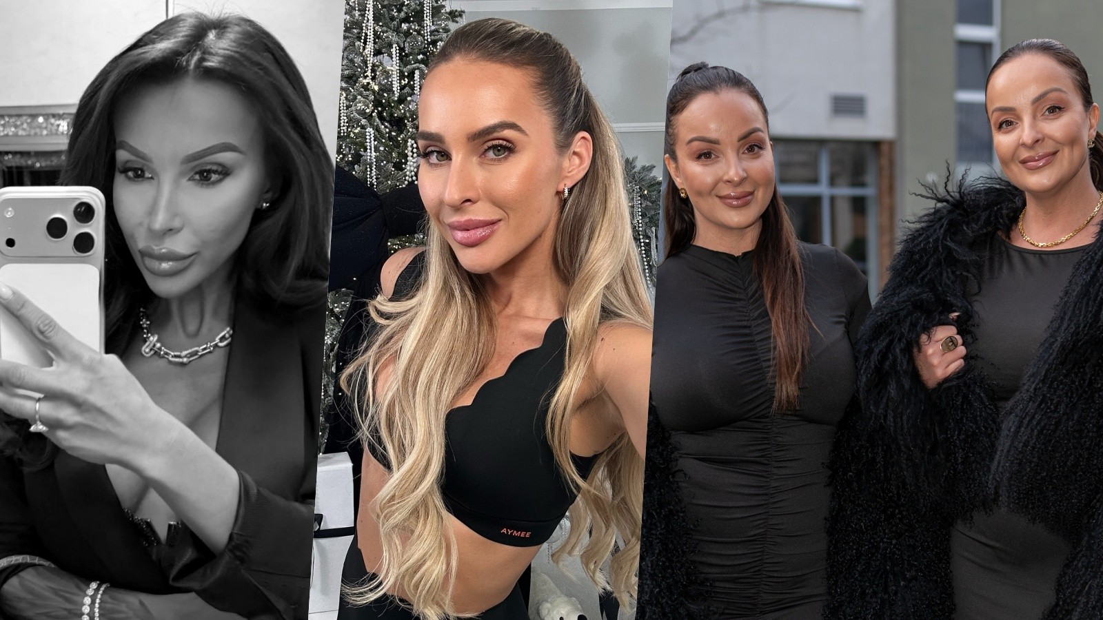 Monika Jákliová († 31), Lucia Mokráňová a sestry Nízlové. 