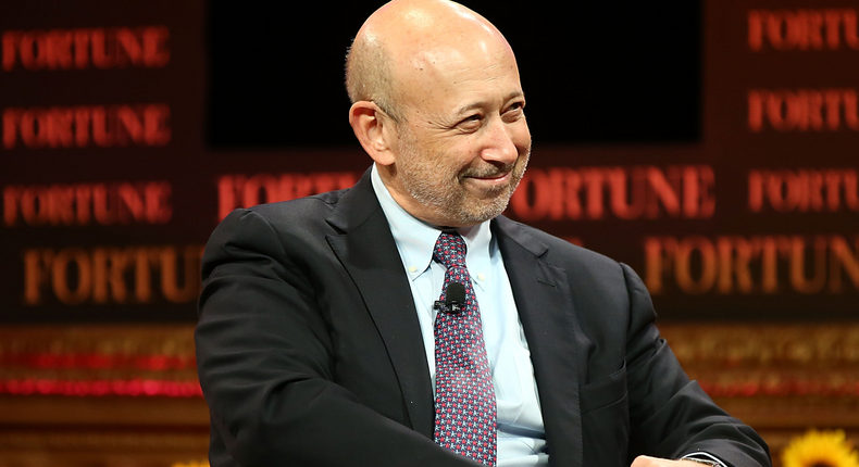 Lloyd Blankfein speaks onstage at the Fortune Most Powerful Women Summit 2016 at Ritz Carlton Laguna Niguel on October 18, 2016 in Dana Point, California. (Joe Scarnici:Getty Images for Fortune)