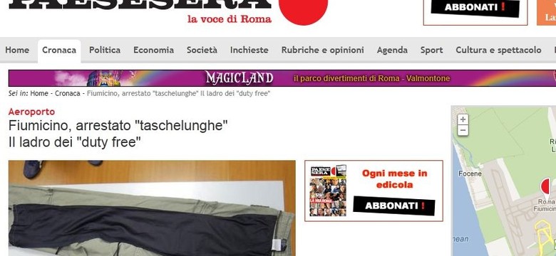 Polak potrafi! Złapali złodzieja z głębooookimi kieszeniami