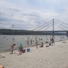 Nizak vodostaj Dunava kod Štranda