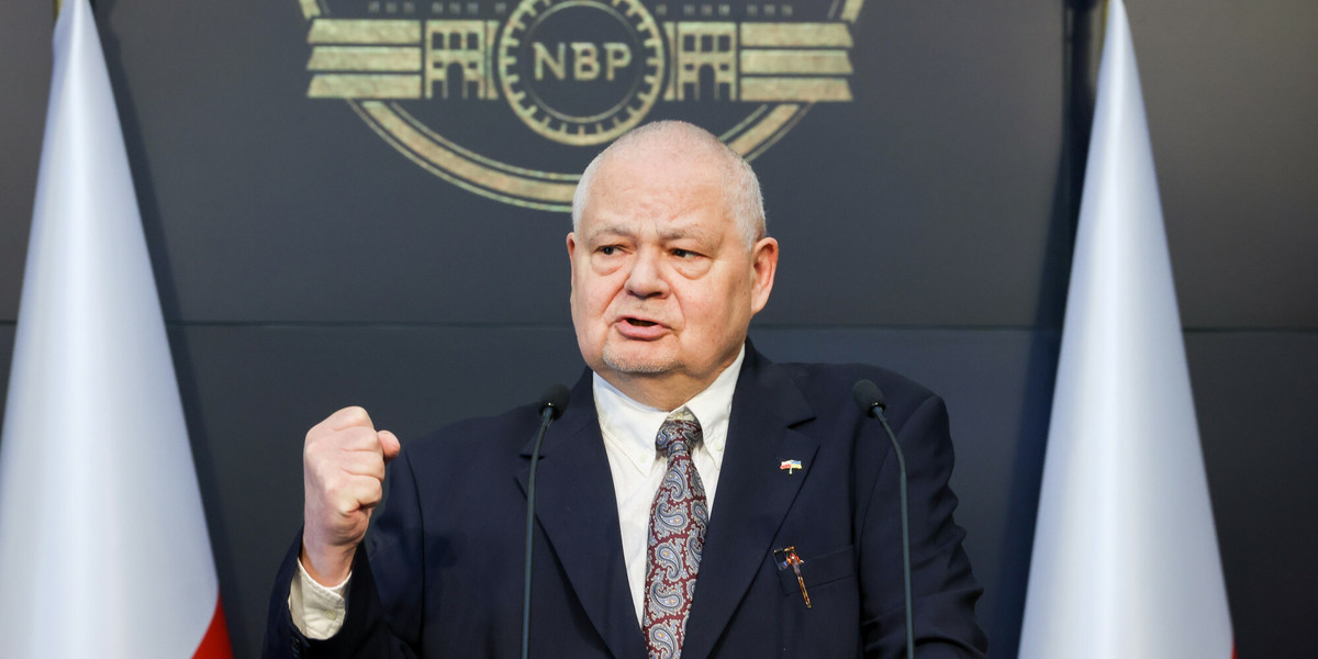 Na zdjęciu Adam Glapiński, szef Narodowego Banku Polskiego