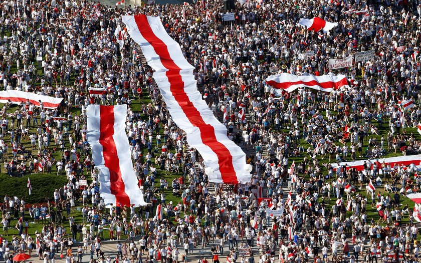 Rosyjska interwencja na Białorusi? Pokazano niepokojące nagranie