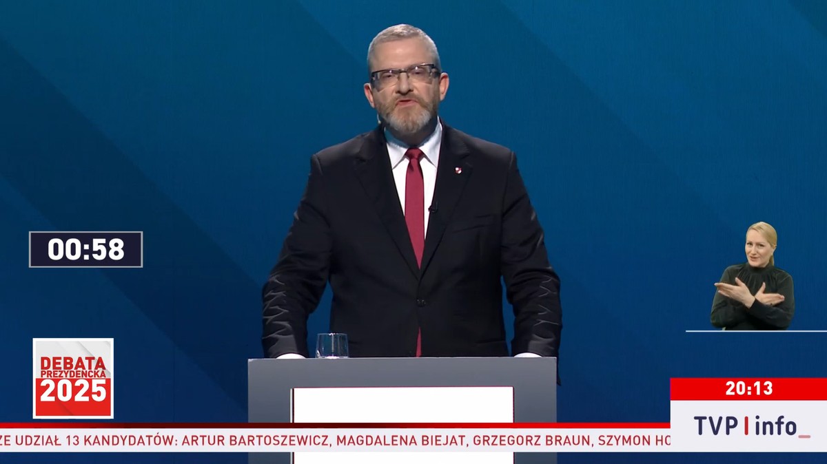 Szokujące słowa Grzegorza Brauna w trakcie debaty. On naprawdę to powiedział