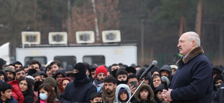 Łukaszenka w Bruzgach. Żaryn: Cynicznie zachęcał do atakowania granicy Polski