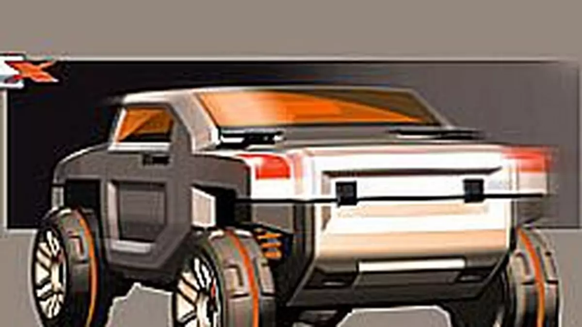 Hummer HX Concept: wojskowy off-road w sportowym dresie