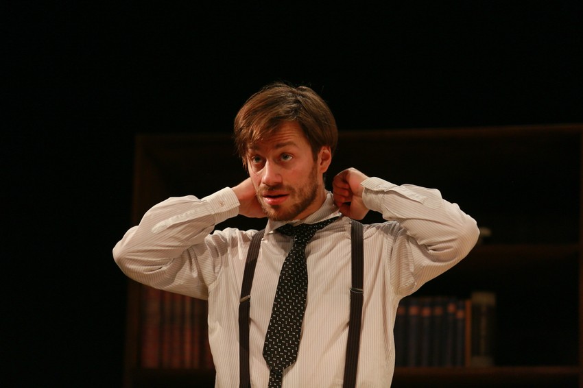 Marko Grabež u predstavi "Čitač"