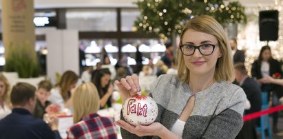 My też pomalowaliśmy bombkę dla hospicjum!