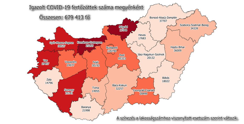 8637 az új fertőzött, elhunyt 242 beteg /Fotó: koronavirus.gov.hu