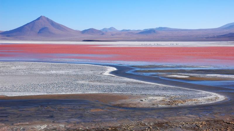 Salar de Uyuni jest największą na świecie pustynią soli położoną na wysokości 3653 m npm. Przed 40 tysiącami lat było częścią wielkiego jeziora Minchin. W wyniku zmian klimatycznych jezioro zaczęło wysychać i pozostawiło po sobie dwa istniejące do dzisiaj jeziora Uru Uru i Poopo oraz dwie pustynie soli Salar de Coipasa i Salar de Uyuni.