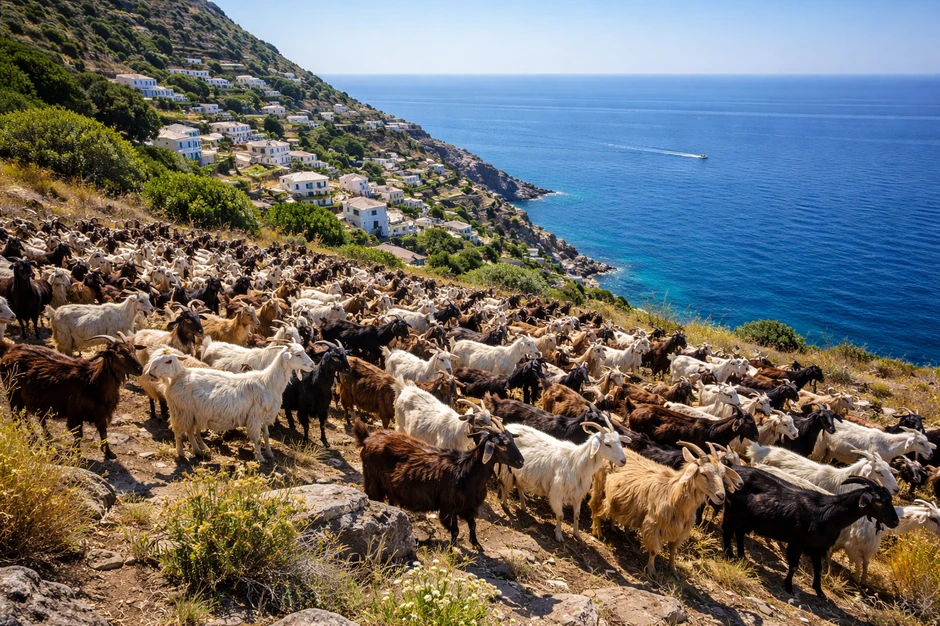 Koze na ostrvu