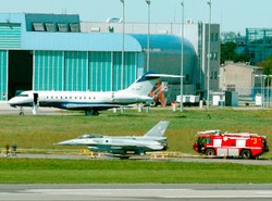 Awaryjne lądowanie polskiego F-16