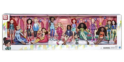 princesses from wreck it ralph 2 dolls