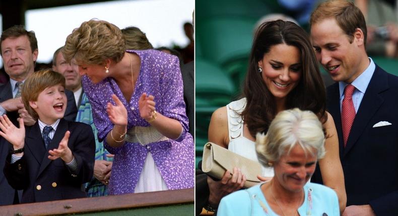 Royals have attended the Wimbledon tennis tournament for generations.Rebecca Naden - PA Images/PA Images via Getty Images, Clive Mason/Getty Images