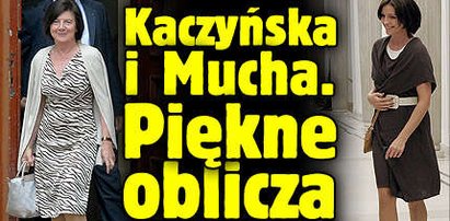 Kaczyńska i Mucha. Piękne oblicza polityki