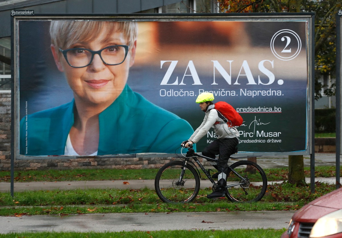 Słowenia przed wyborami prezydenckimi. Na bilbordzie Natasza Pirc Musar