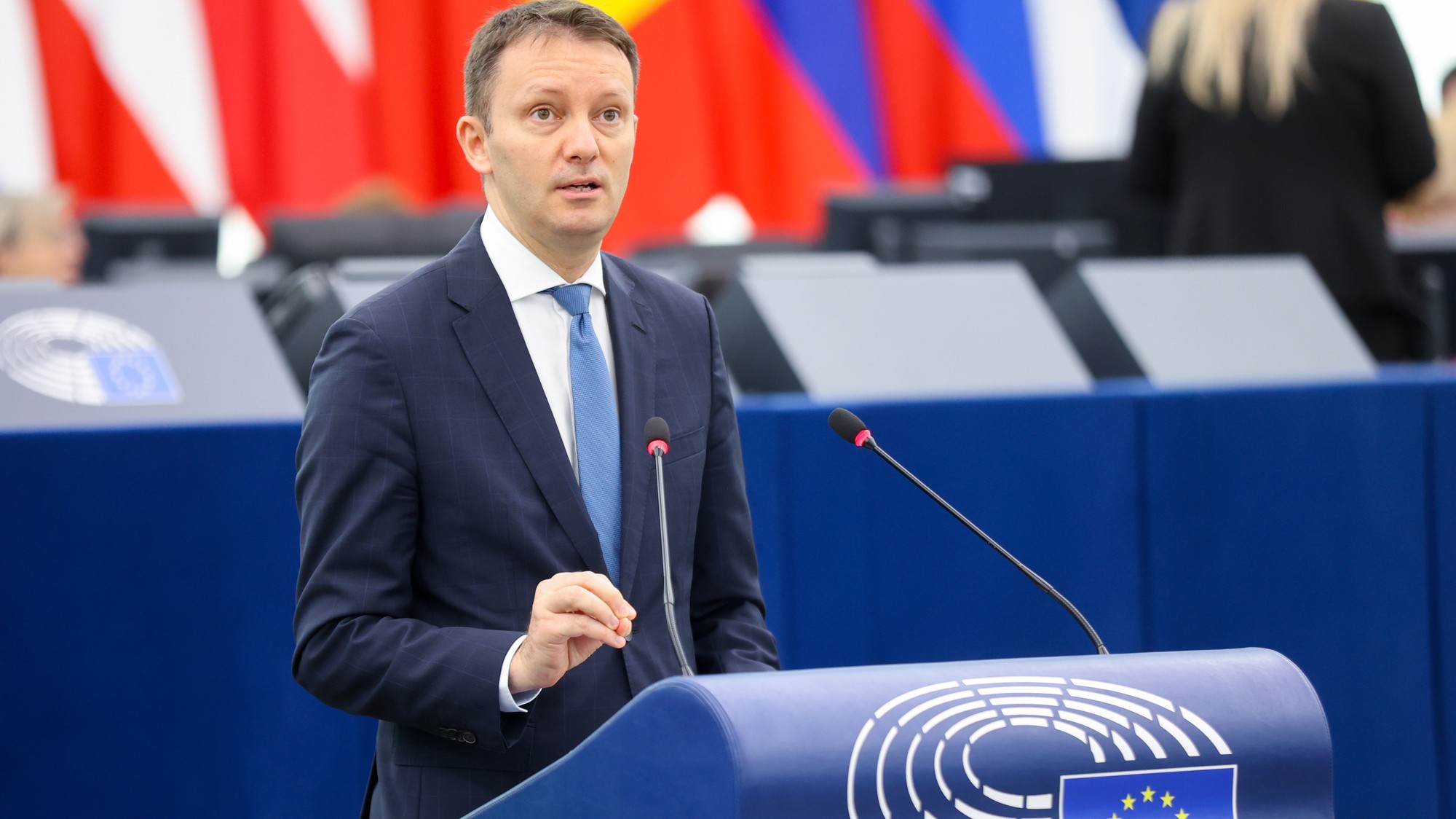 Hlavný vyjednávač Európskeho parlamentu pre dlhodobý rozpočet, rumunský europoslanec Siegfried Murešan.