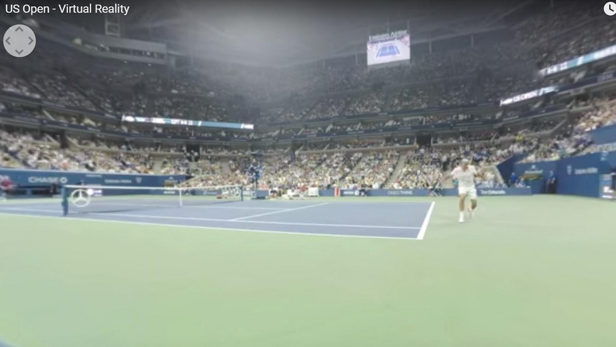 Dzięki aplikacji Eurosport VR kibice sportu mogą przenieść się w wirtualną rzeczywistość podczas tenisowego turnieju Roland Garros.