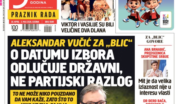 NASLOVNA BLIC