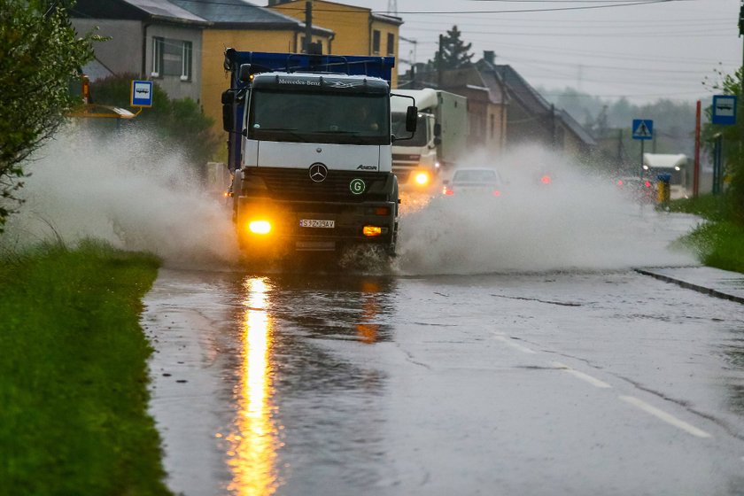 Skutki ulew na Śląsku