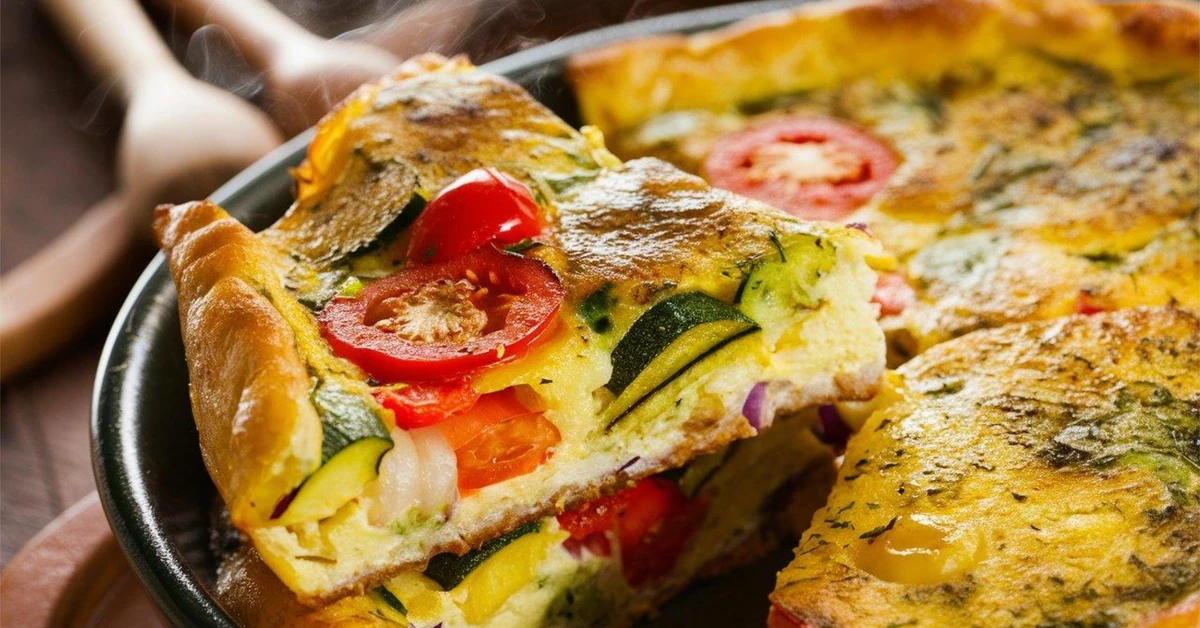 Pyszny obiad na poniedziałek. Podajemy przepis, Ty gotujesz. Frittata z warzywami