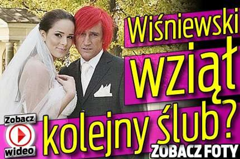 Wiśniewski wziął kolejny ślub? FOTO/FILM