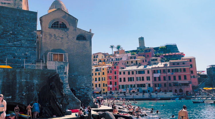 Vernazza igazi turistaparadicsom Fotó: Agata Krisztina