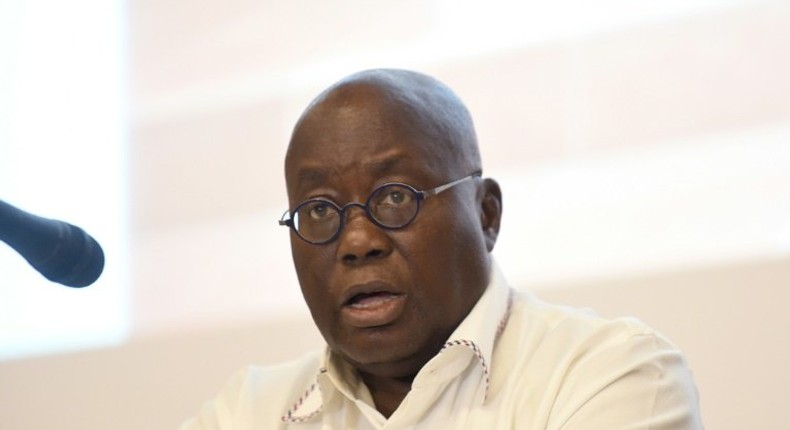 Ghana's New Patriotic Party (NPP) candidate Nana Akufo-Addo