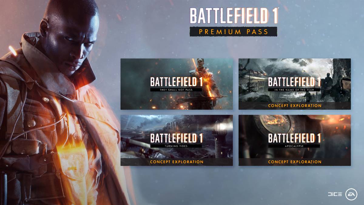 Battlefield 1 - twórcy zdradzają zawartość Premium 